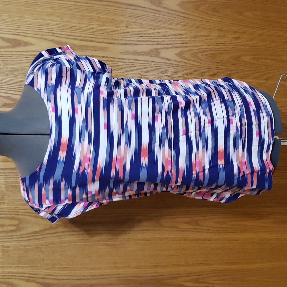 Liz Claiborne- Purple & Pink Top, Ladies XL